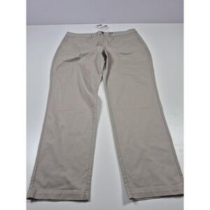 Perk Pants Mens 40x30 Light Khaki Feel Good Chinos Slim Fit Stretch Casual